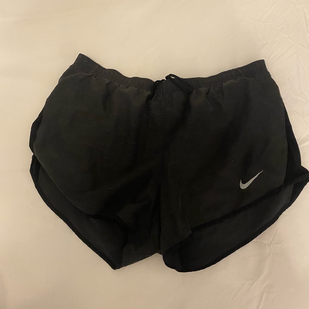 Nike Black Athletic Running Shorts Lightweight Design